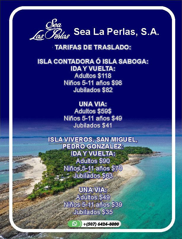Ajuste Tarifas FerryPearl Island